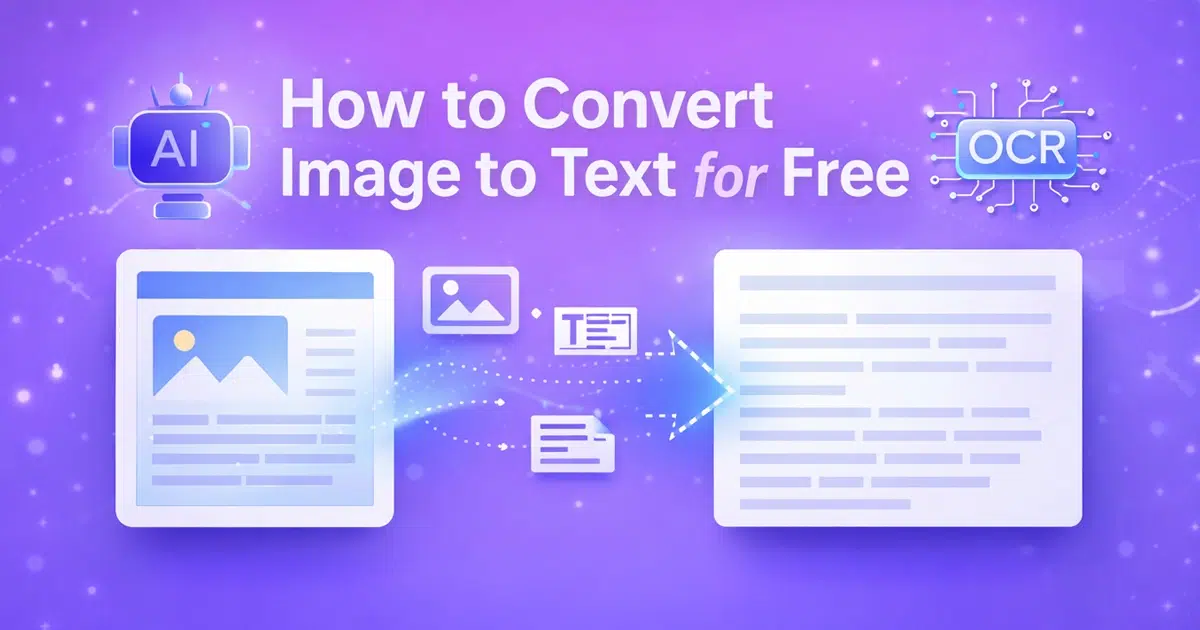 Convert Image to Text Online for Free