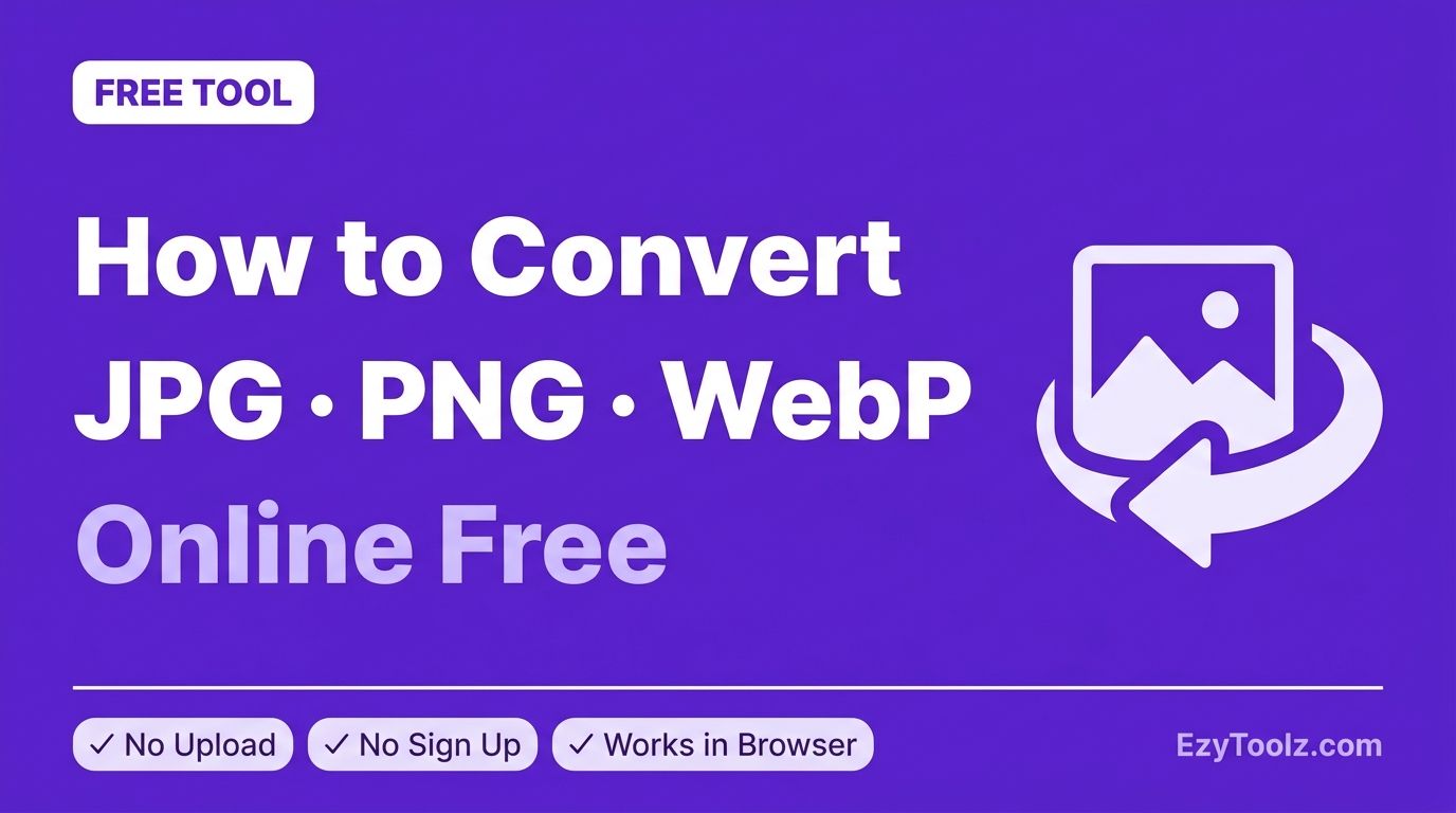 How to convert image format online free without uploading – EzyToolz image converter guide thumbnail